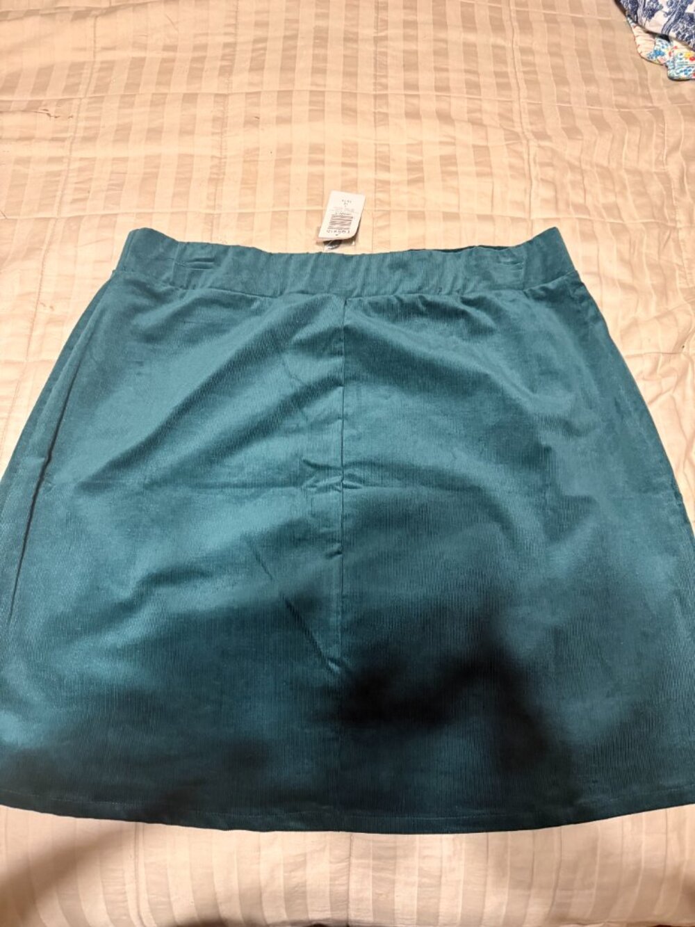 Torrid Mini Cordouroy Button Down Skirt SKU 40980219 (KC Stock # 122) - Picture 3 of 3